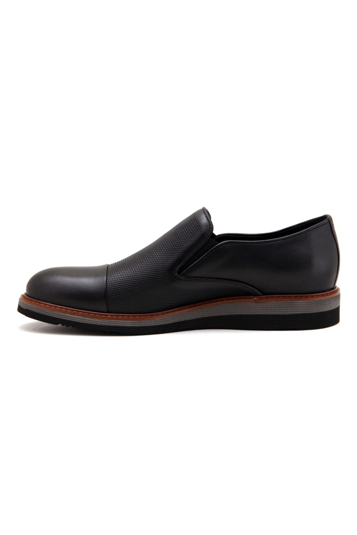Libero 3614 Deri Günlük Erkek Ayakkabı - Siyah