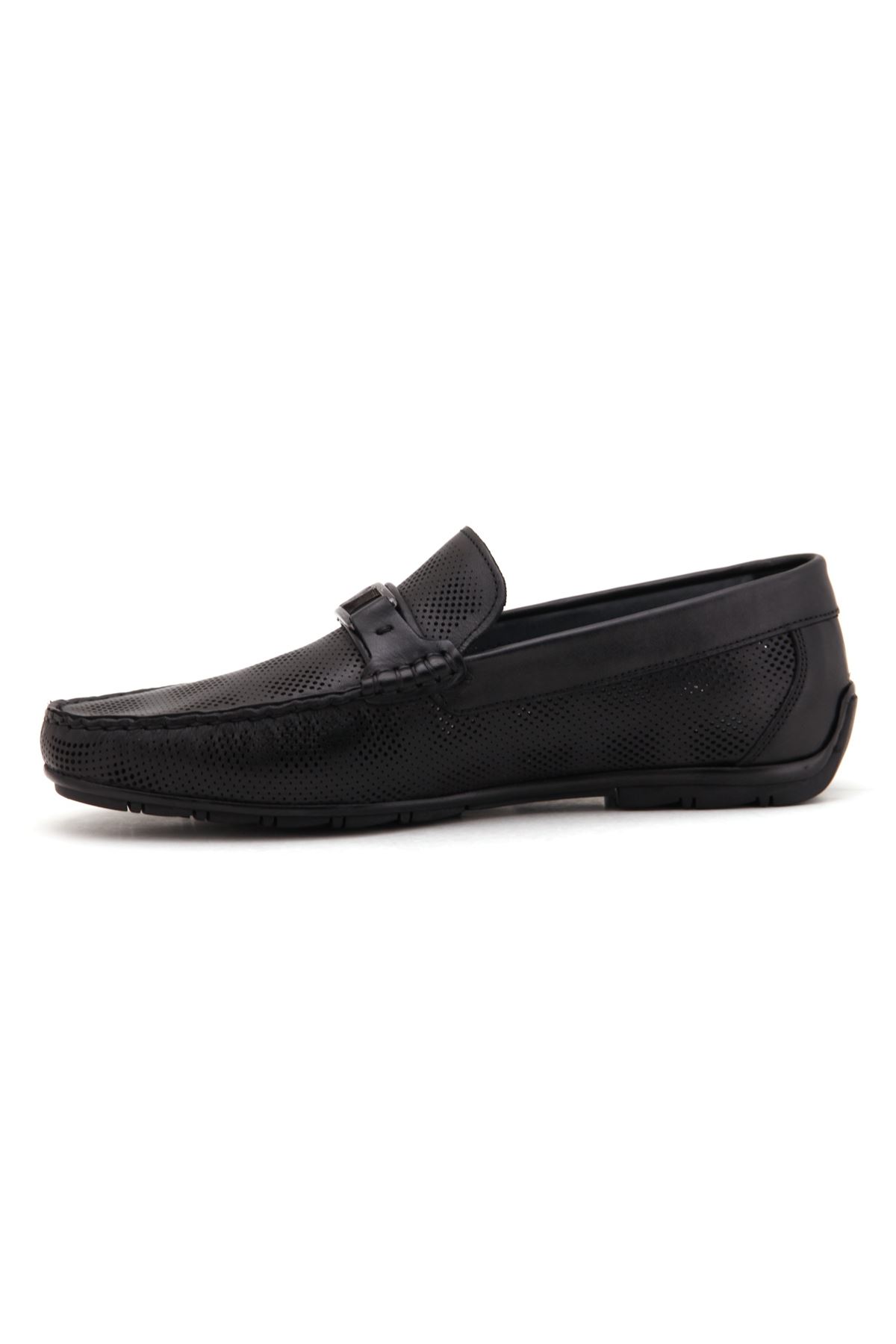 Marcomen 11087 Deri Günlük Erkek Ayakkabı - Siyah