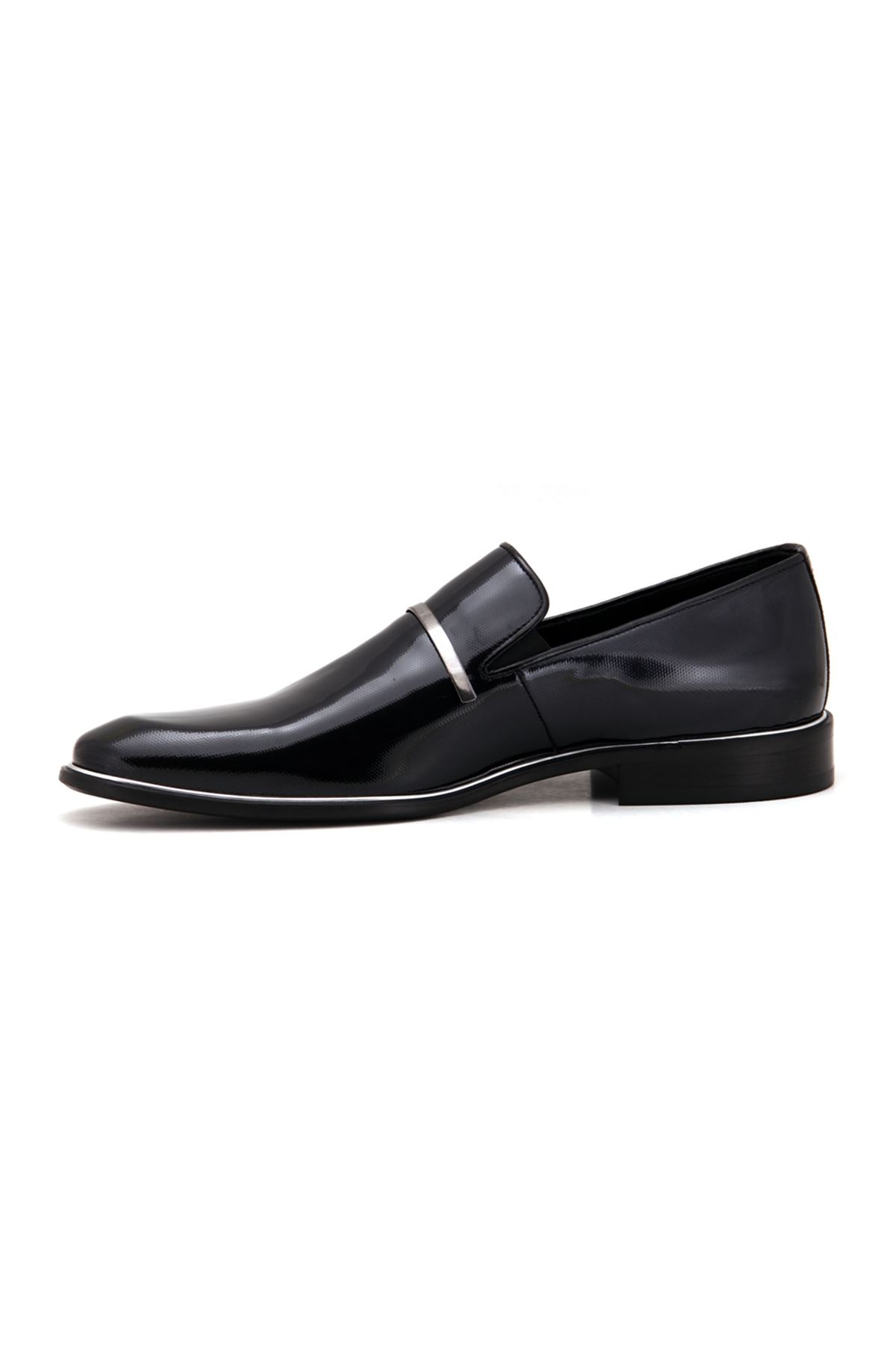 2384 Libero Klasik Erkek Ayakkabı - Siyah Rugan