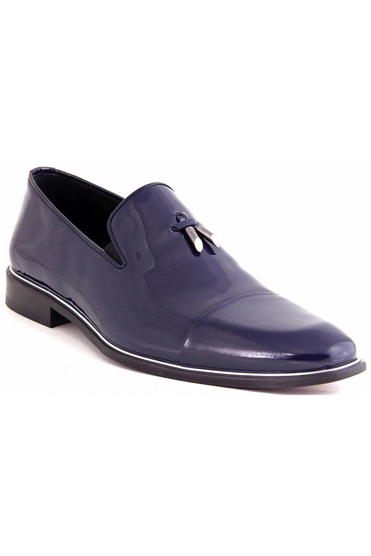 Libero 2385 Klasik Erkek Ayakkabı - Lacivert Rugan