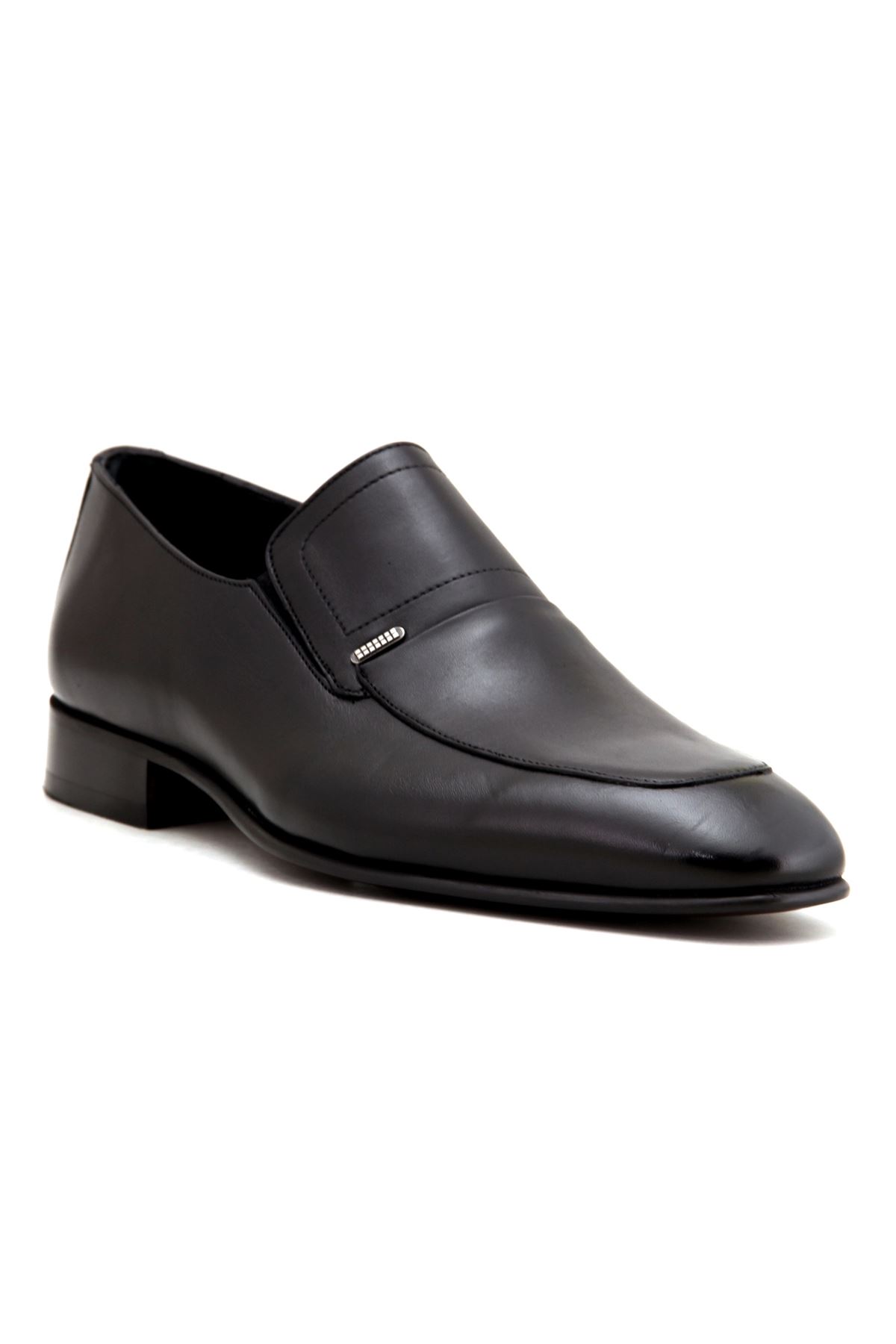 Oskar 2301 Hakiki Deri Klasik Erkek Ayakkabı - Siyah