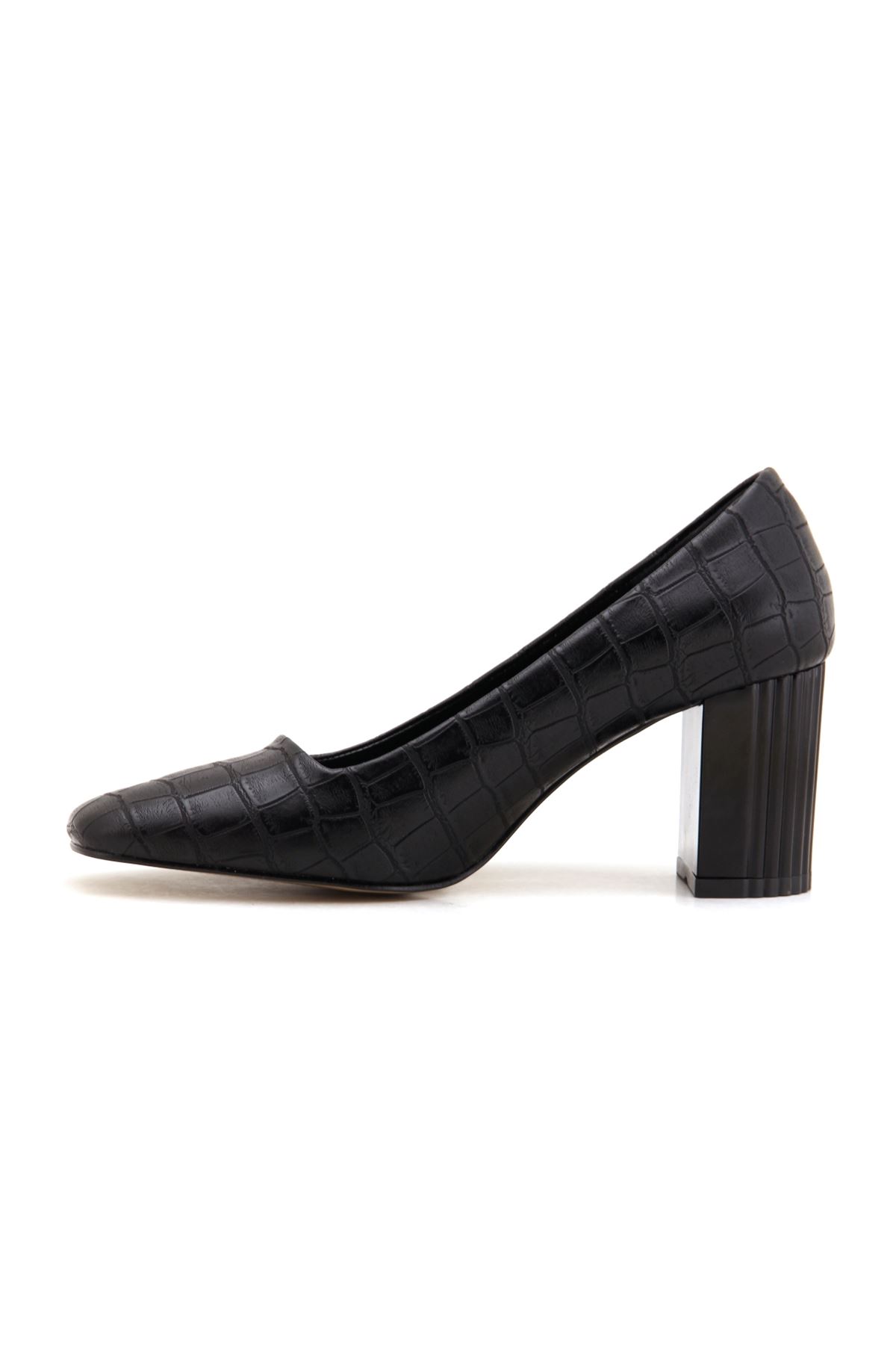 L&L 115 Topuklu Kadın Ayakkabı  - Siyah