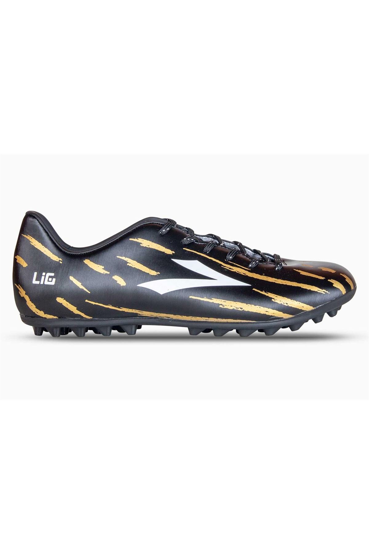 Lig Latmos (31-34) Futbol Ayakkabısı Halı Saha - Siyah