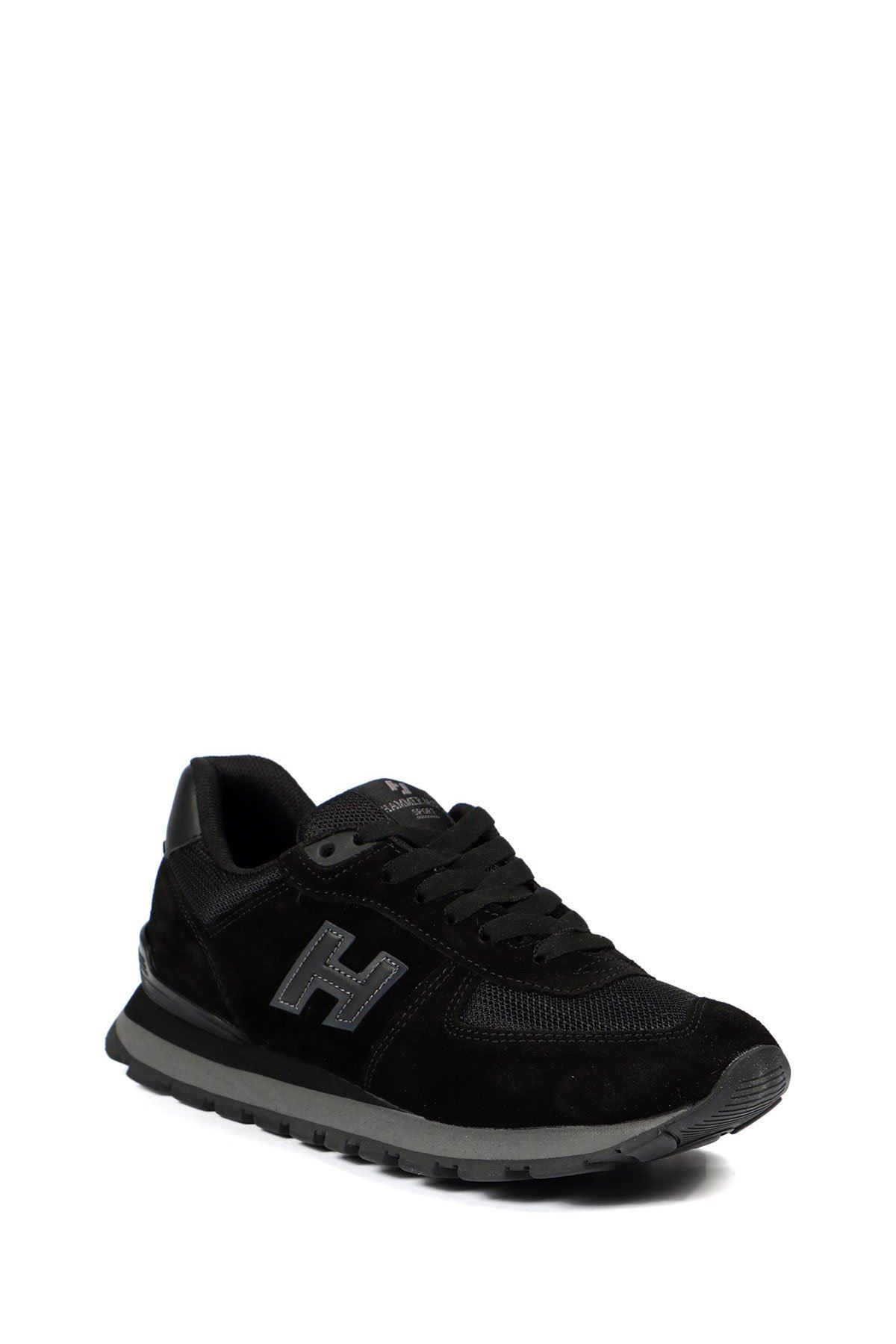 Hammer Jack Peru Kadın Spor Ayakkabı - Siyah Füme