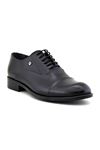 Fosco 7102 Hakiki Deri Klasik Erkek Ayakkabı - Siyah
