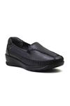 Forelli Lina 55022 Deri Comfort Kadın Ayakkabı - Siyah