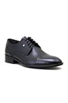 Fosco 9511 Hakiki Deri Klasik Erkek Ayakkabı - Siyah