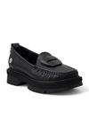 Mammamia D24YA-850 Hakiki Deri Kadın Ayakkabı - Siyah